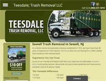 Tablet Screenshot of deptforddumpsters.com